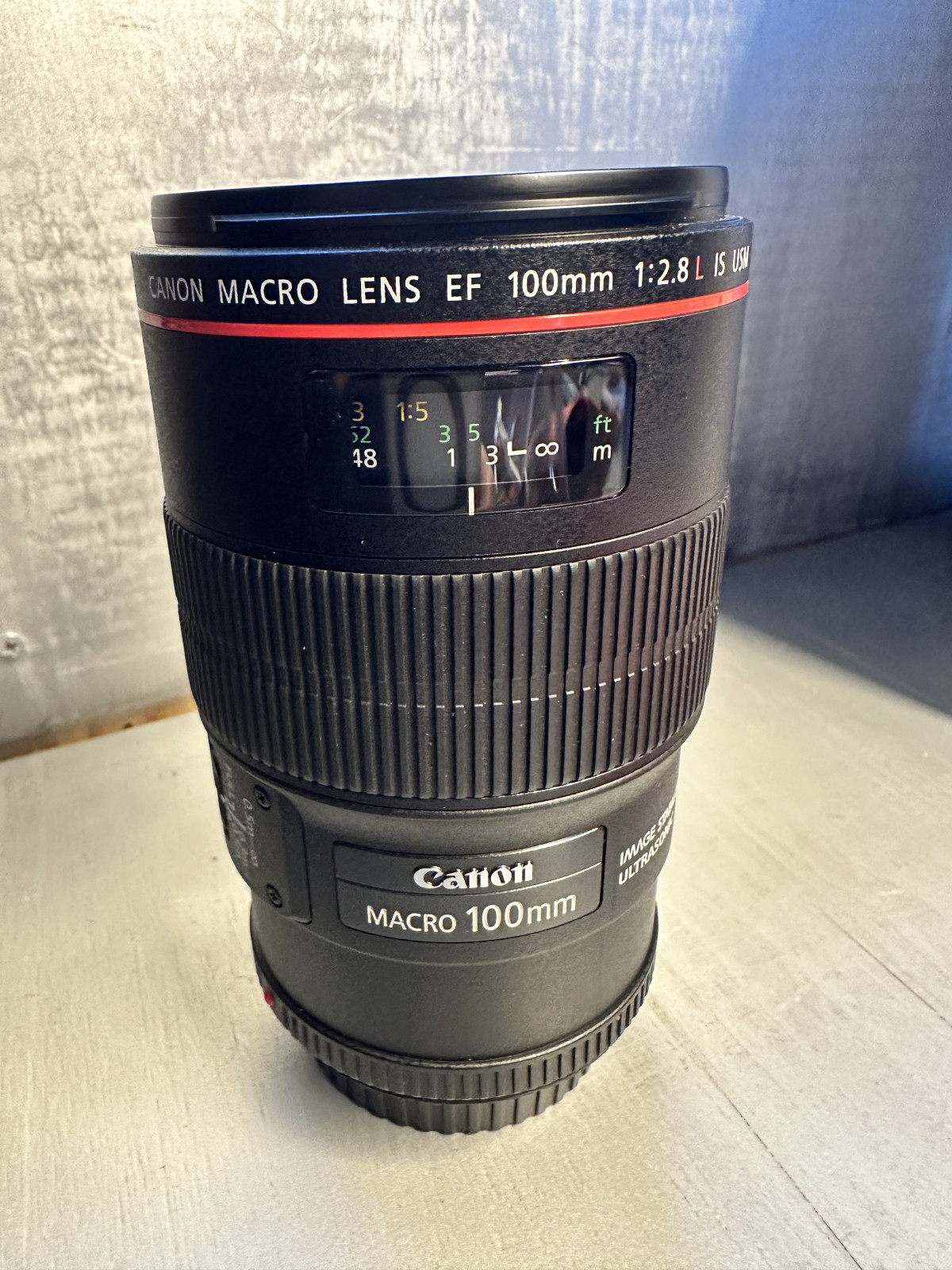 Objectif Canon 100 mm macro