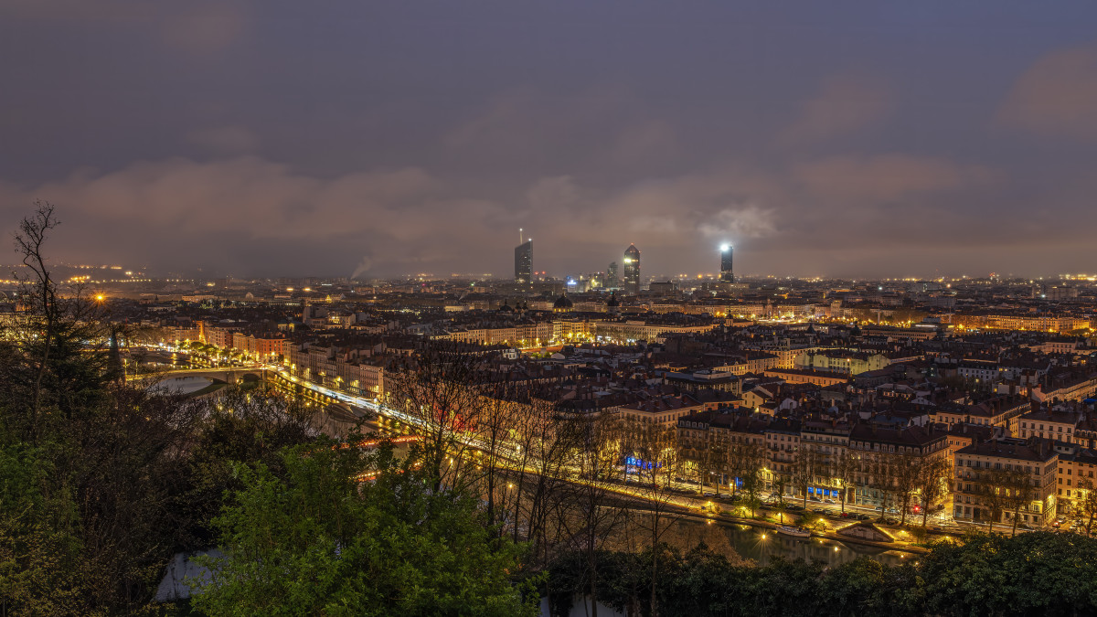 Pas facile de faire des photos d'un levé de soleil lorsqu'il n'y a pas de soleil visible...