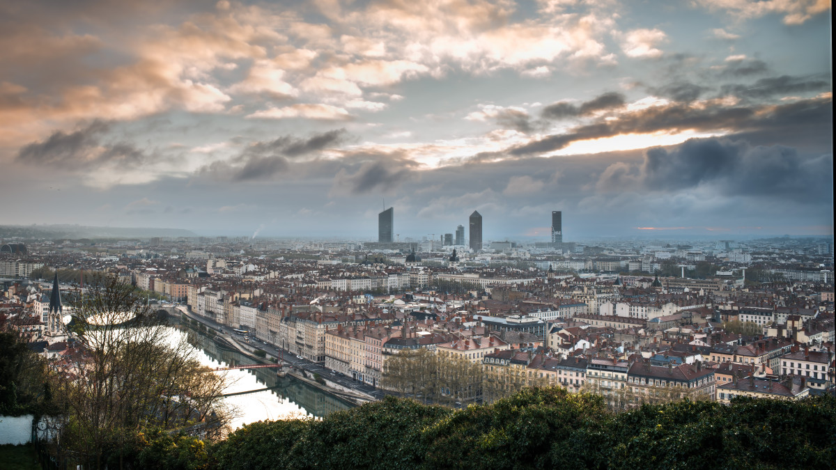 Pas facile de faire des photos d'un levé de soleil lorsqu'il n'y a pas de soleil visible...