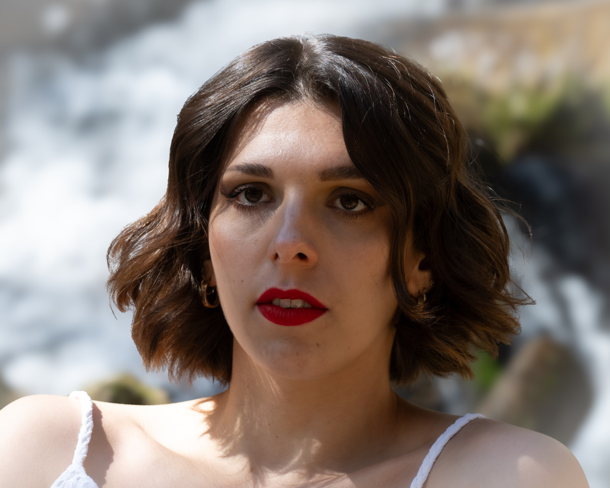 portraits devant les cascades de l'ain