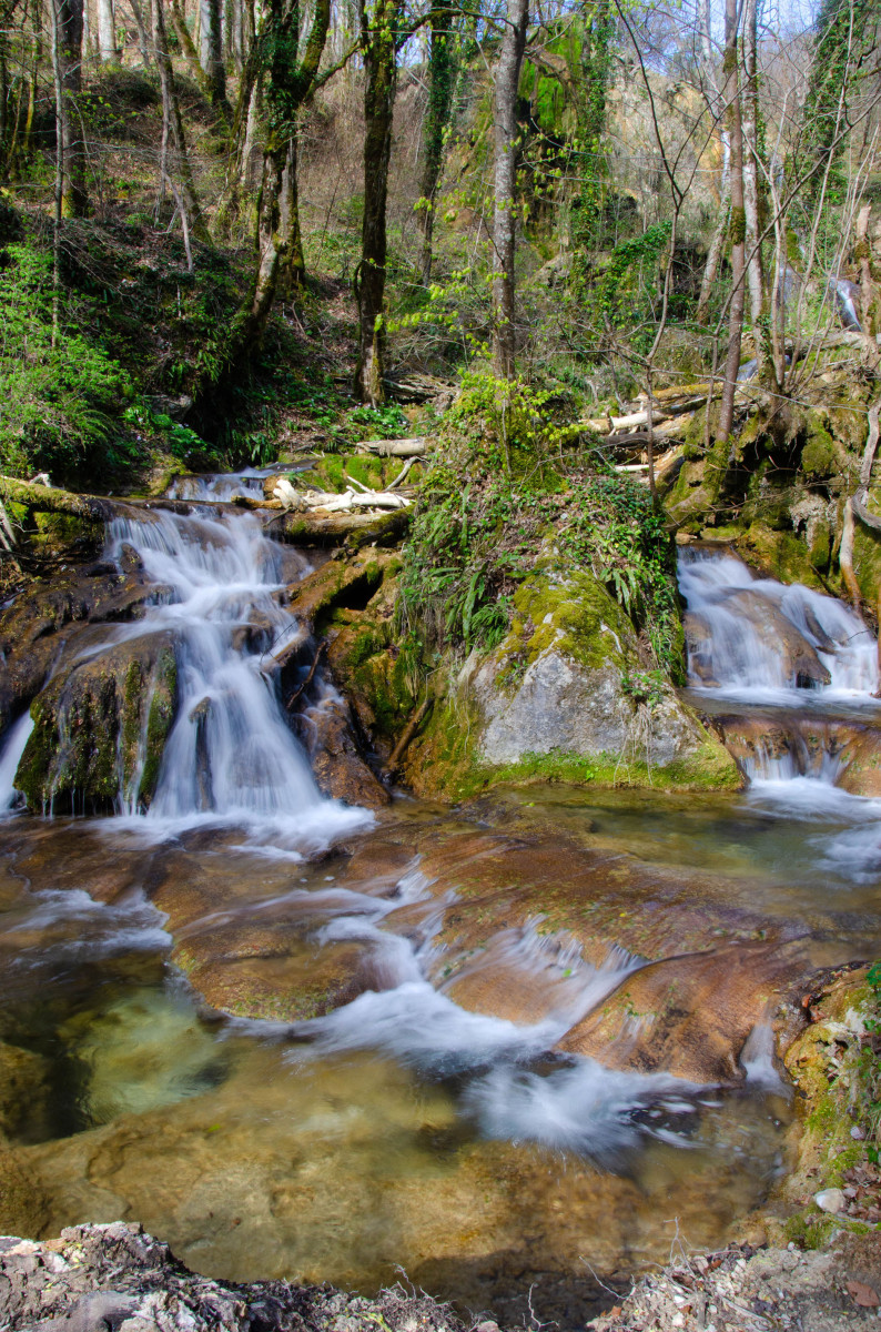 Merci à Kaïto et Christian pour leur persévérance à ne pas me laisser repartir sans réussir mes photos de cascade !!!