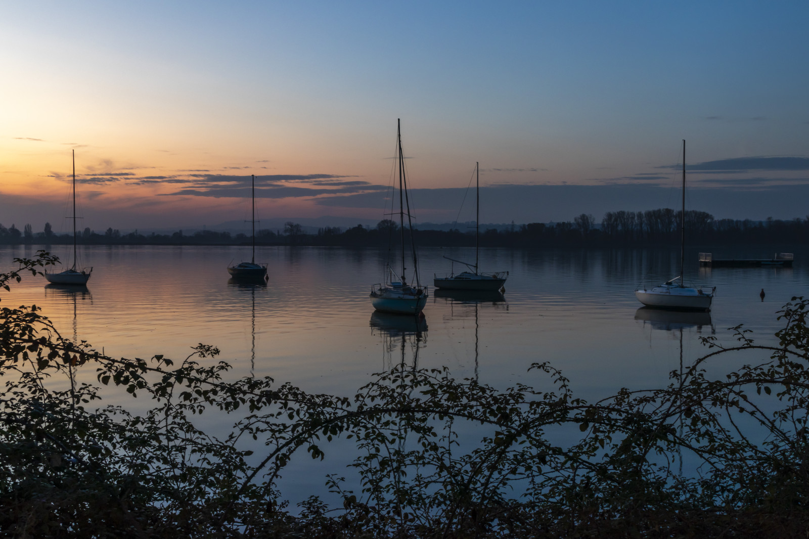 coucher de soleil lors d'une shooting de personne villette d Anthon