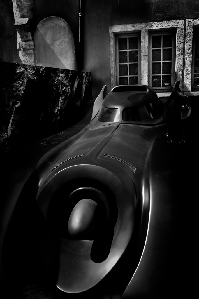 La Batmobile de Tim Burton au musée de la miniature et du cinéma.

30 mm - f/5,6 - 1/320 s - 125 ISO