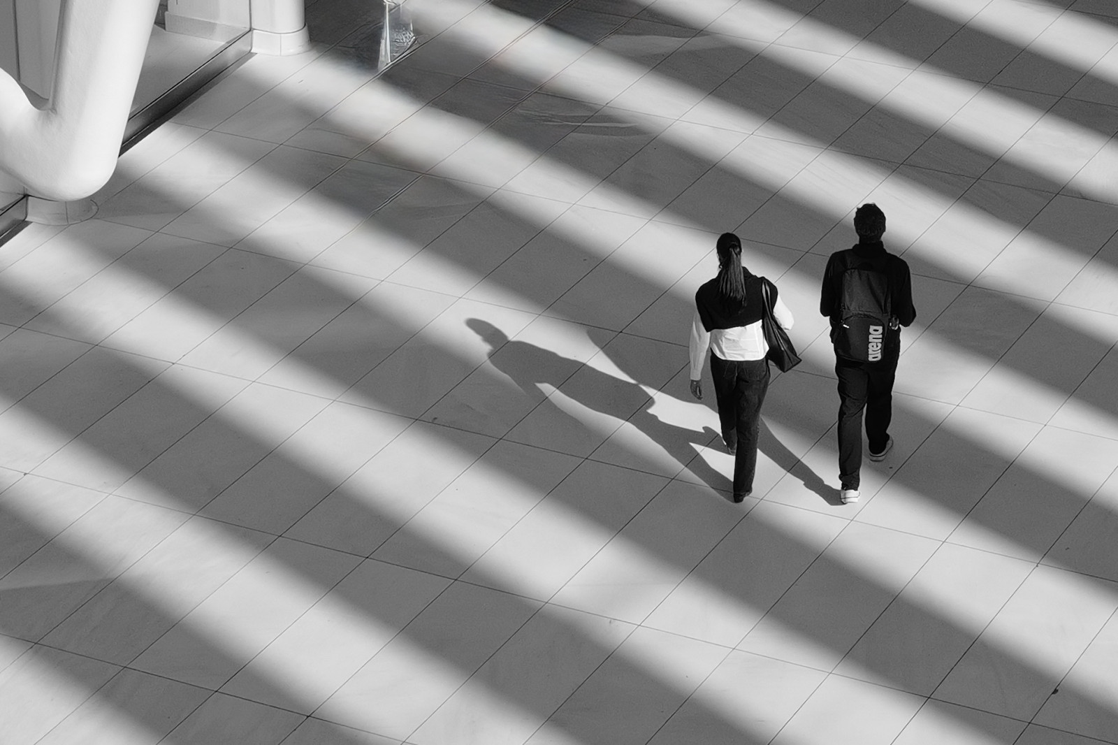 Jeux d’ombres à l’Occulus