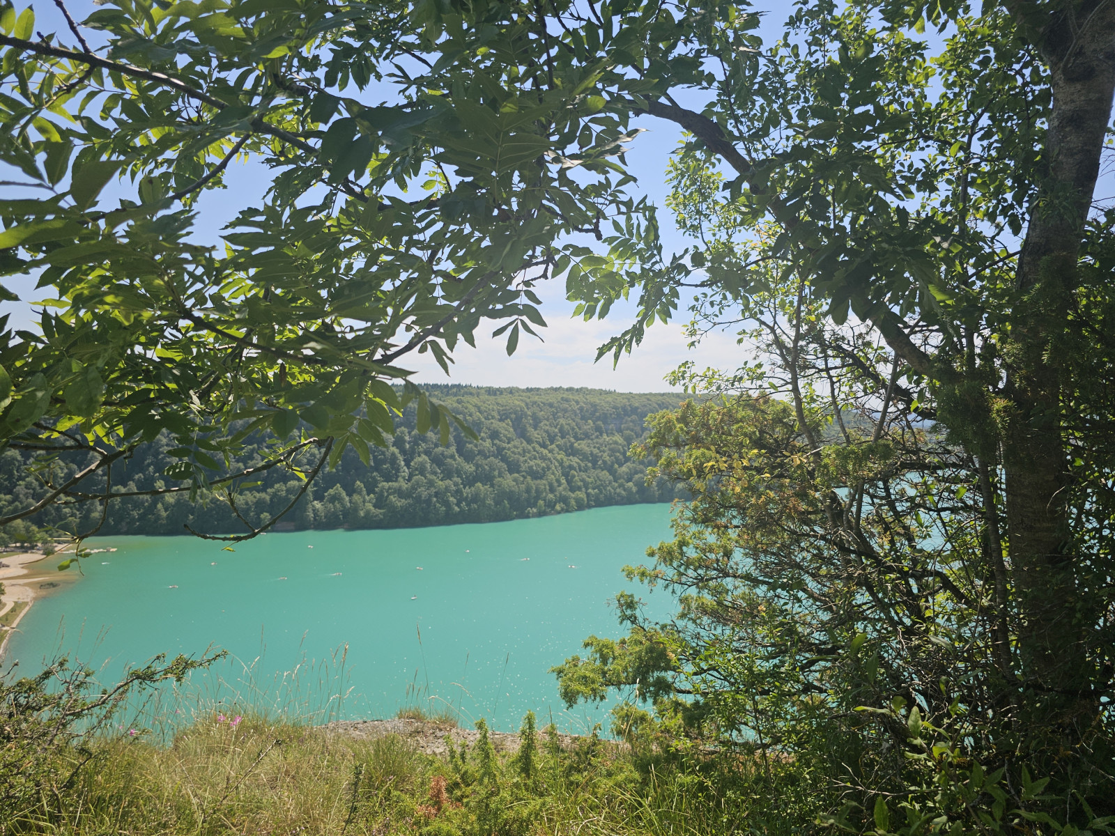 Lac de CHALAIN. Jura