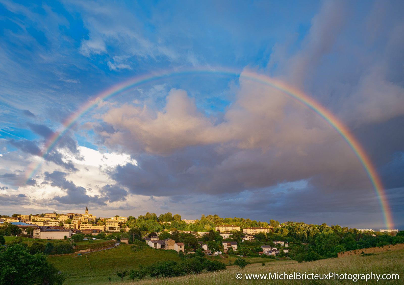 Saint-Didier-au-Mont-d'or au sortir de l'orage