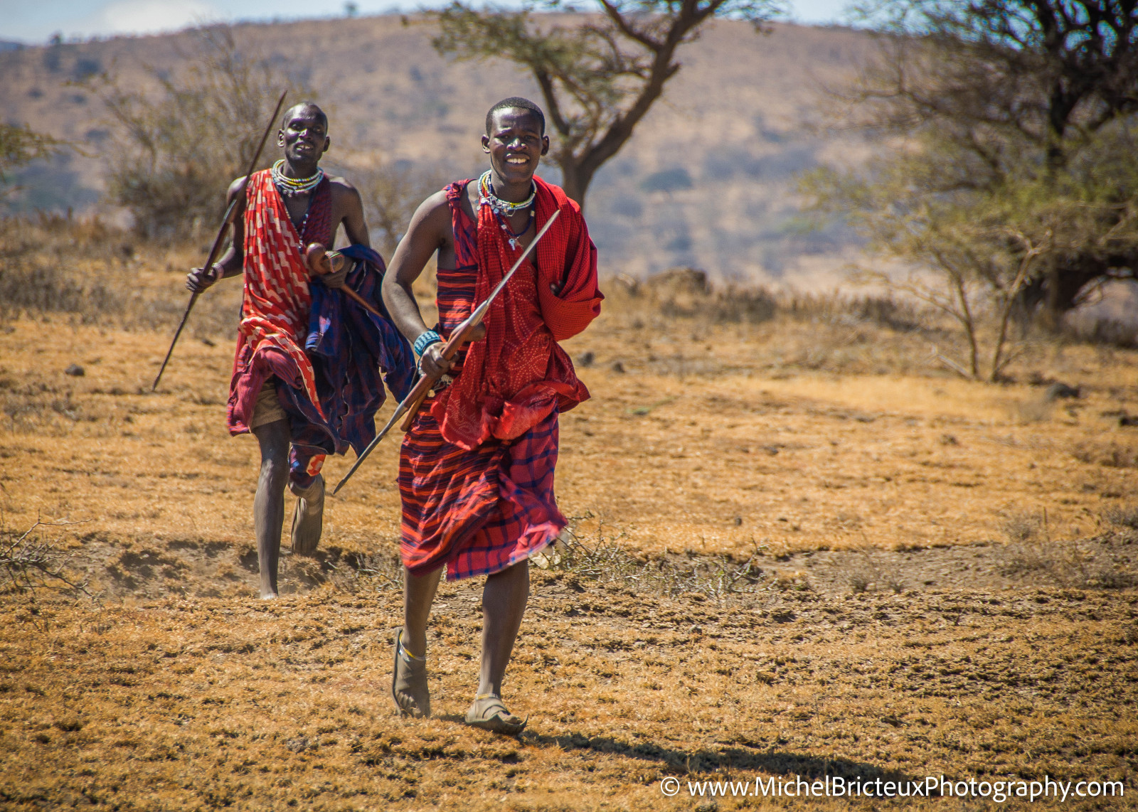 Guerriers Masaï, Serengetti (Tanzanie) - Souvenir de 2006