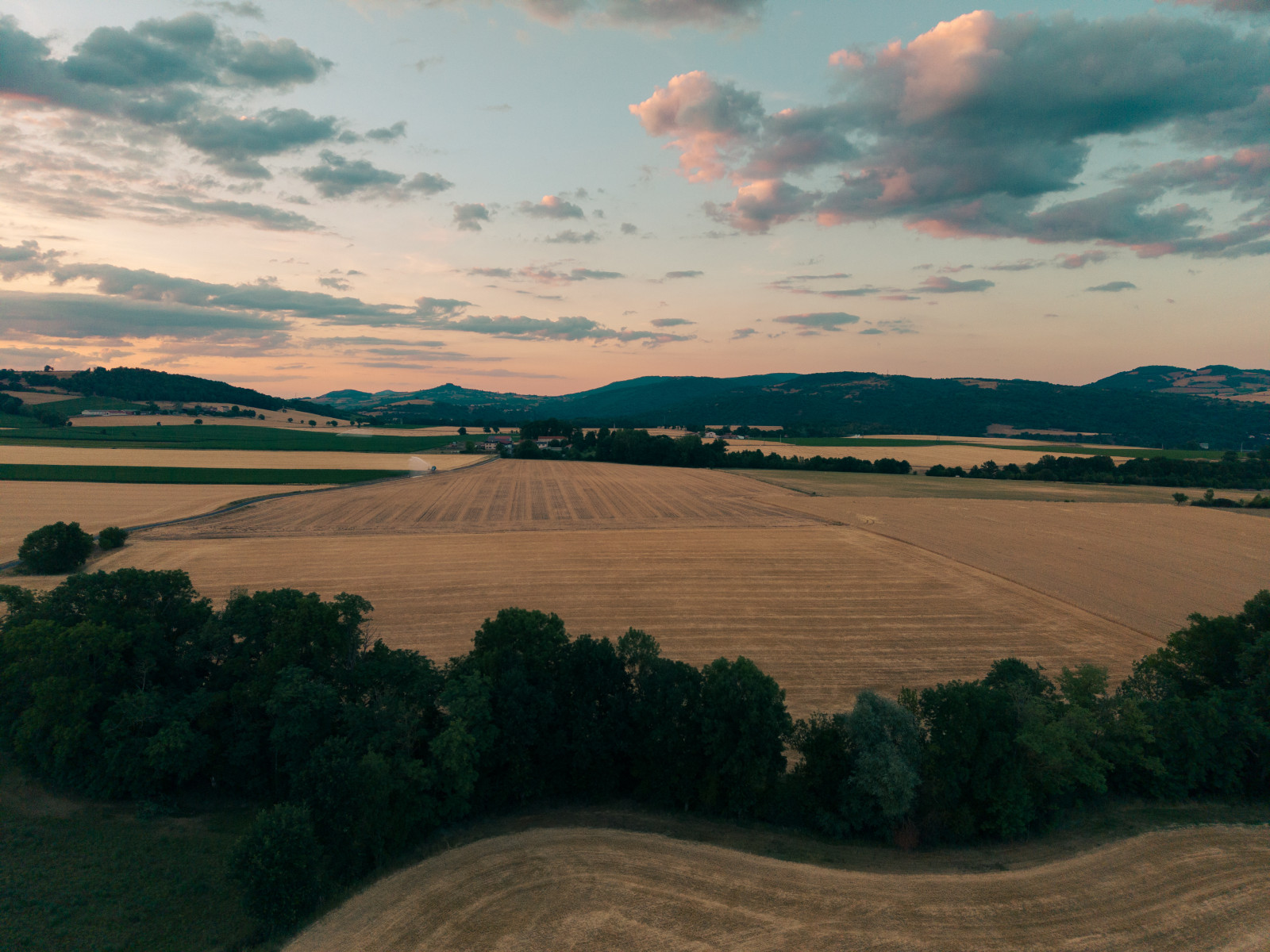 1ère balade au sunset avec un UAS, ça détend 😍