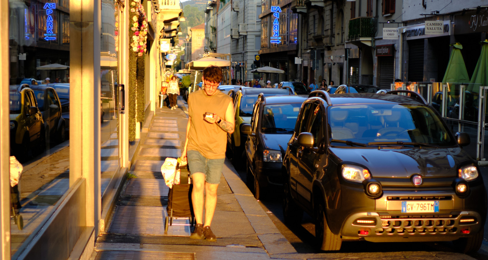 Photos de rue d'un petit WE en Italie