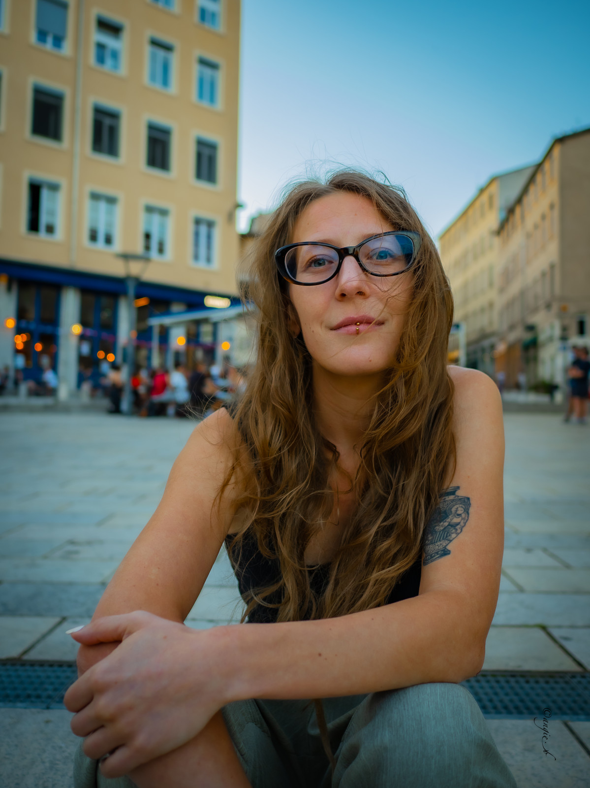 Portraits de rue  en couleurs ...