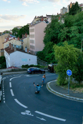 Balade à Croix-rousse, ma première sortie LSP :)