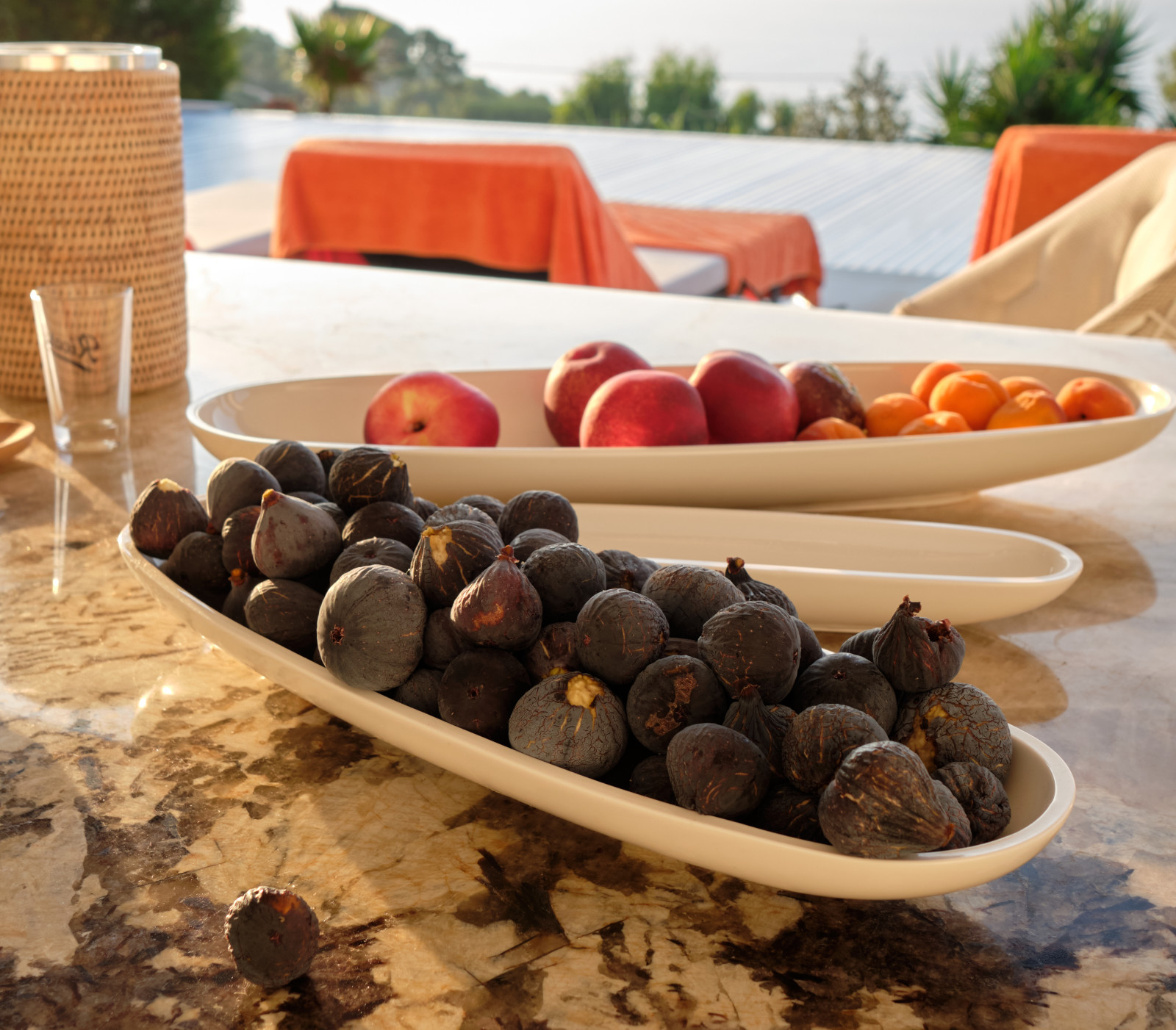 Plateau de fruits appétissants