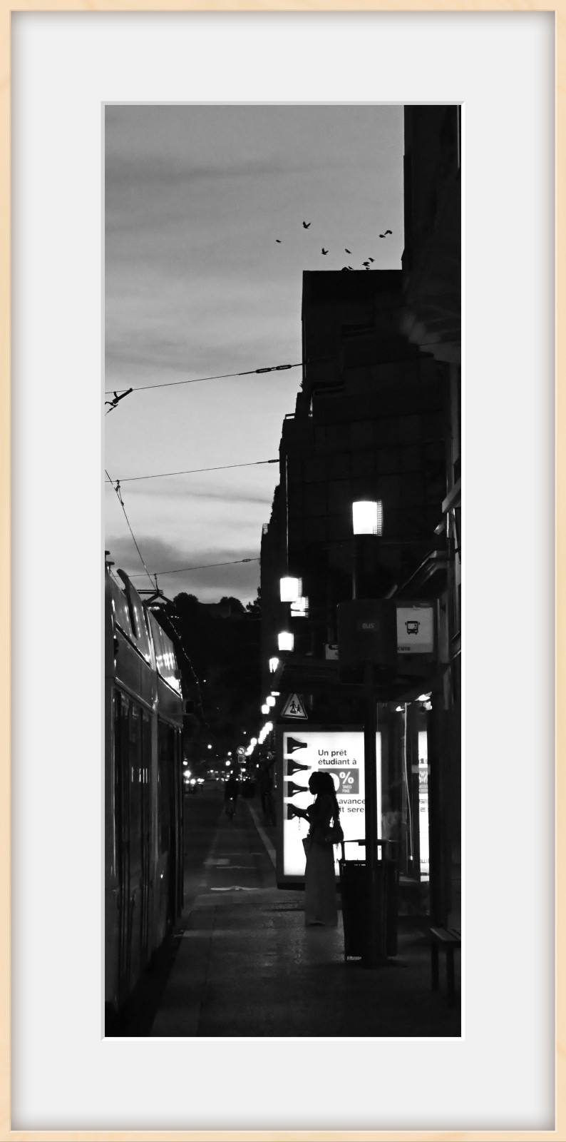 Une fin de journée. Dans l'attente.
