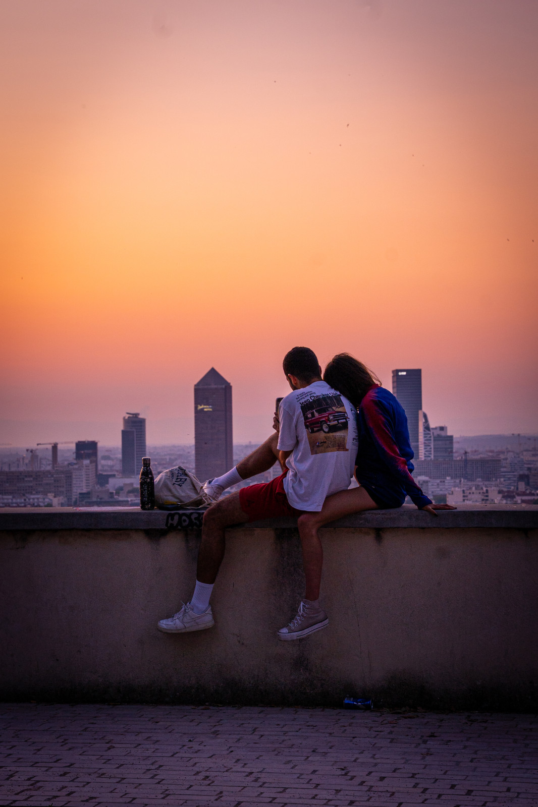 De l’aube à la passion… crépuscule sur la Skyline de Lyon