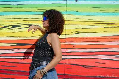 Shooting portrait et street art à Rillieux , merci aux modèles