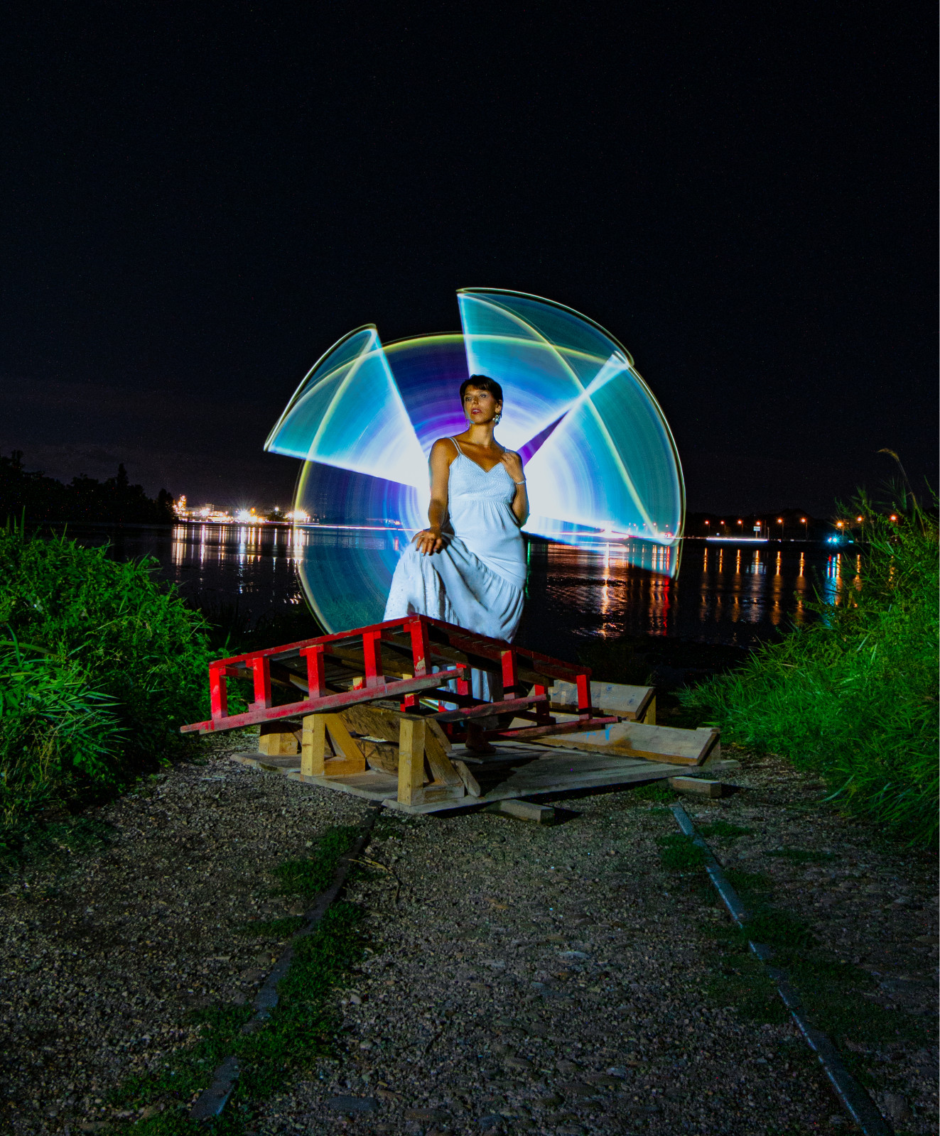 Merci pour la découverte du light painting