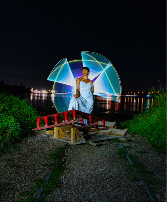 Merci pour la découverte du light painting