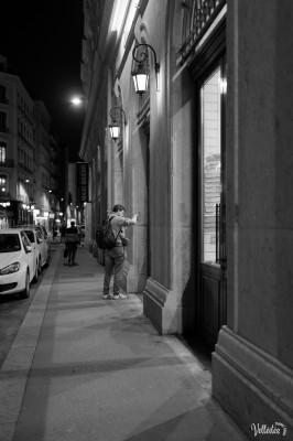 La rue, les façades