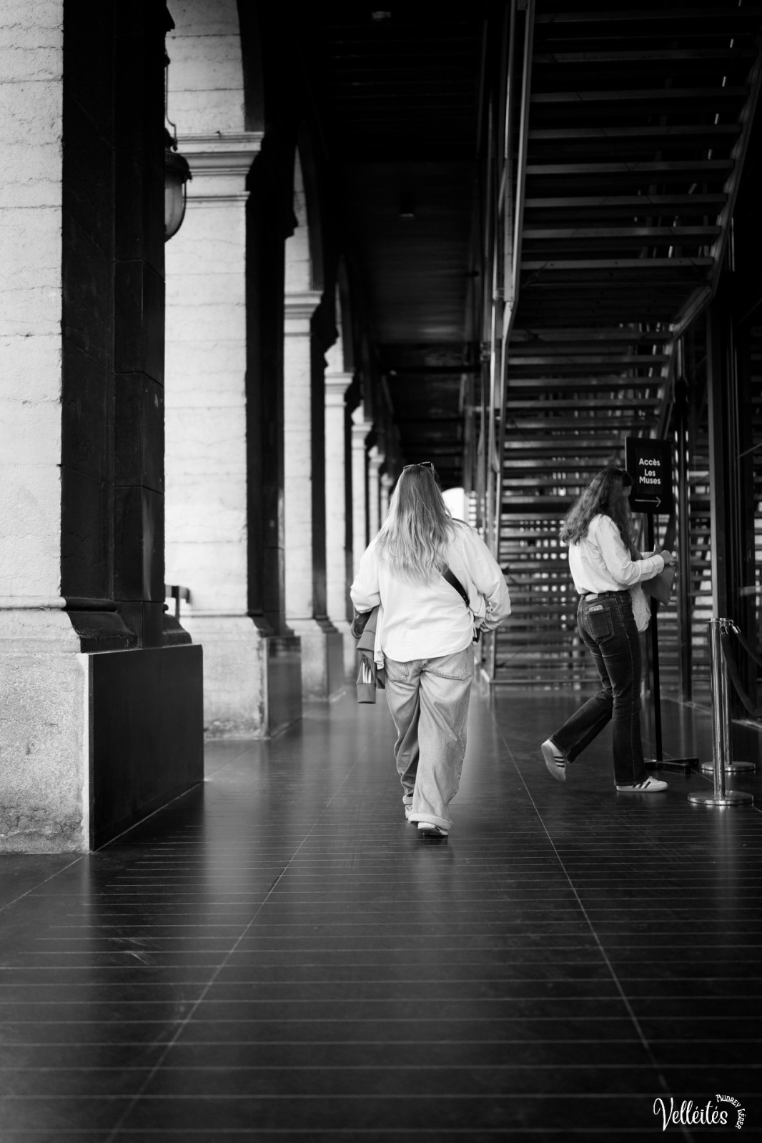 La rue, les gens…
Sortie Streetphoto N&B